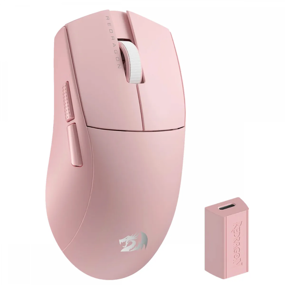 MOUSE REDRAGON M916 K1NG PRO BT/WIRED PINK