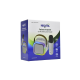 PARLANTE PORTATIL BT C/MIC RGB PARA KARAOKE NSPA35K