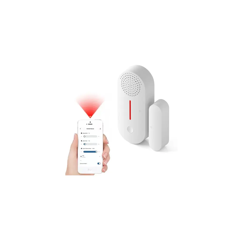 SENSOR MAGNETICO GADNIC PUERTAS/VENTANAS AUTONOMO