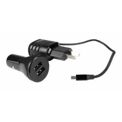 CARGADOR PARED AUTO C/CABLE NGH-2