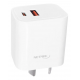 CARGADOR DOBLE QC USB + PD USB-C 30W NM-CP7
