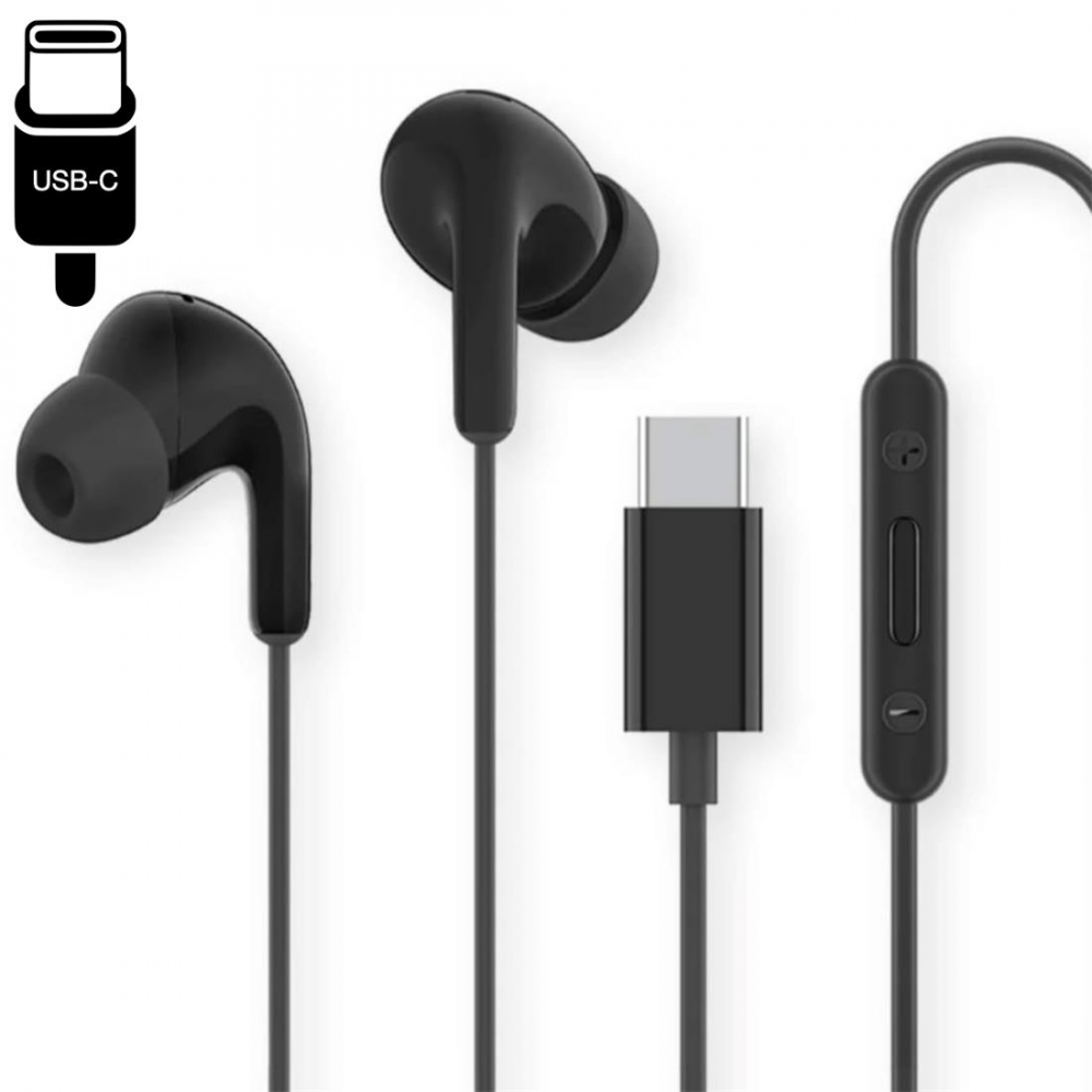 AURICULAR XIAOMI IN EAR TIPO C NEGRO BHR8930GL