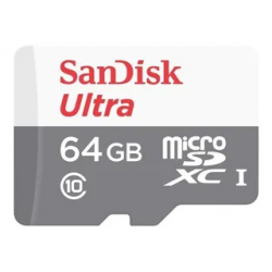 MEM FLASH SD64 GB SANDISK ULTRAMICRO C10