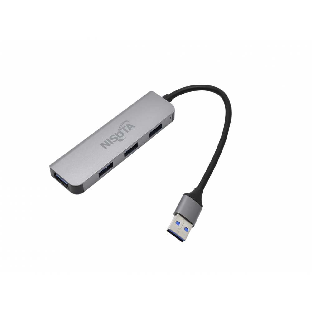 HUB NISUTA USB 3.0 DE 4P - NSUH045A