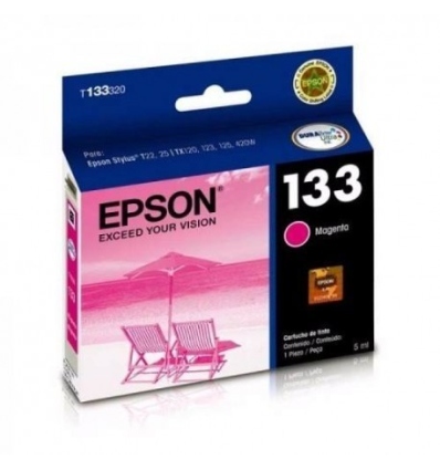 CARTUCHO EPSON ORIGINAL 133 MAGENTA