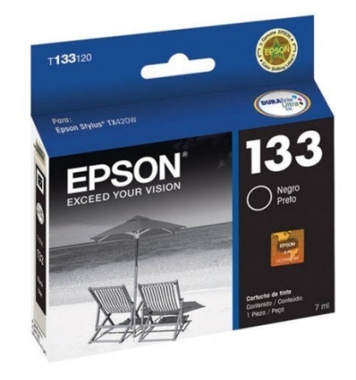 CARTUCHO EPSON ORIGINAL 133 NEGRO