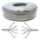 CABLE RED UTP INTERNO CAT6 GRIS ROLLO 305M PRECIO POR METRO
